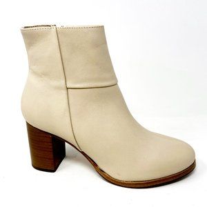 Thursday Boot Company Cream Ankle Boots